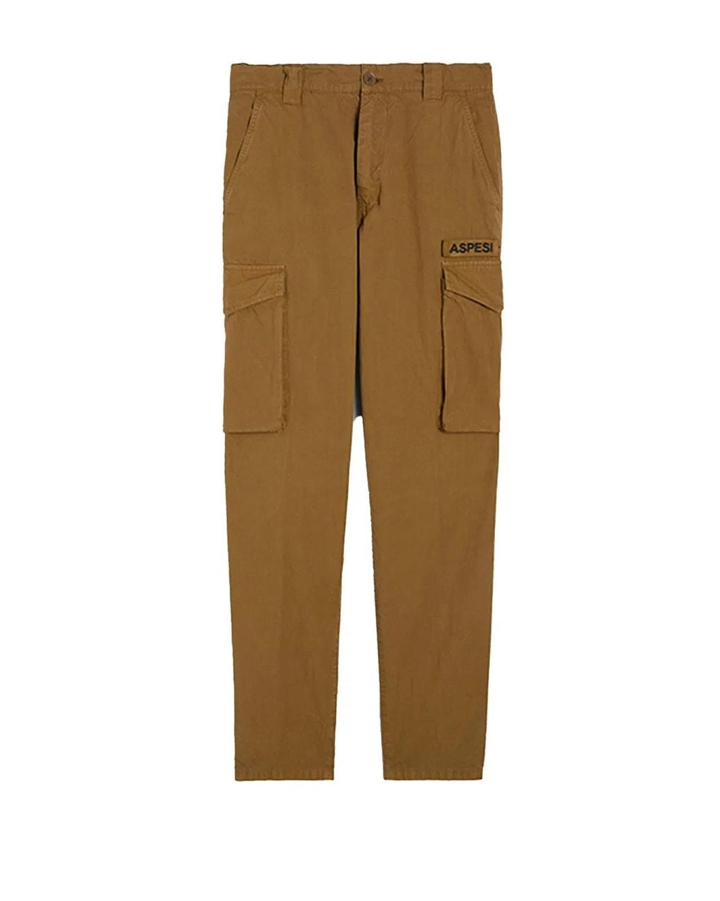 Aspesi Natural Cargo Pants Earth for men