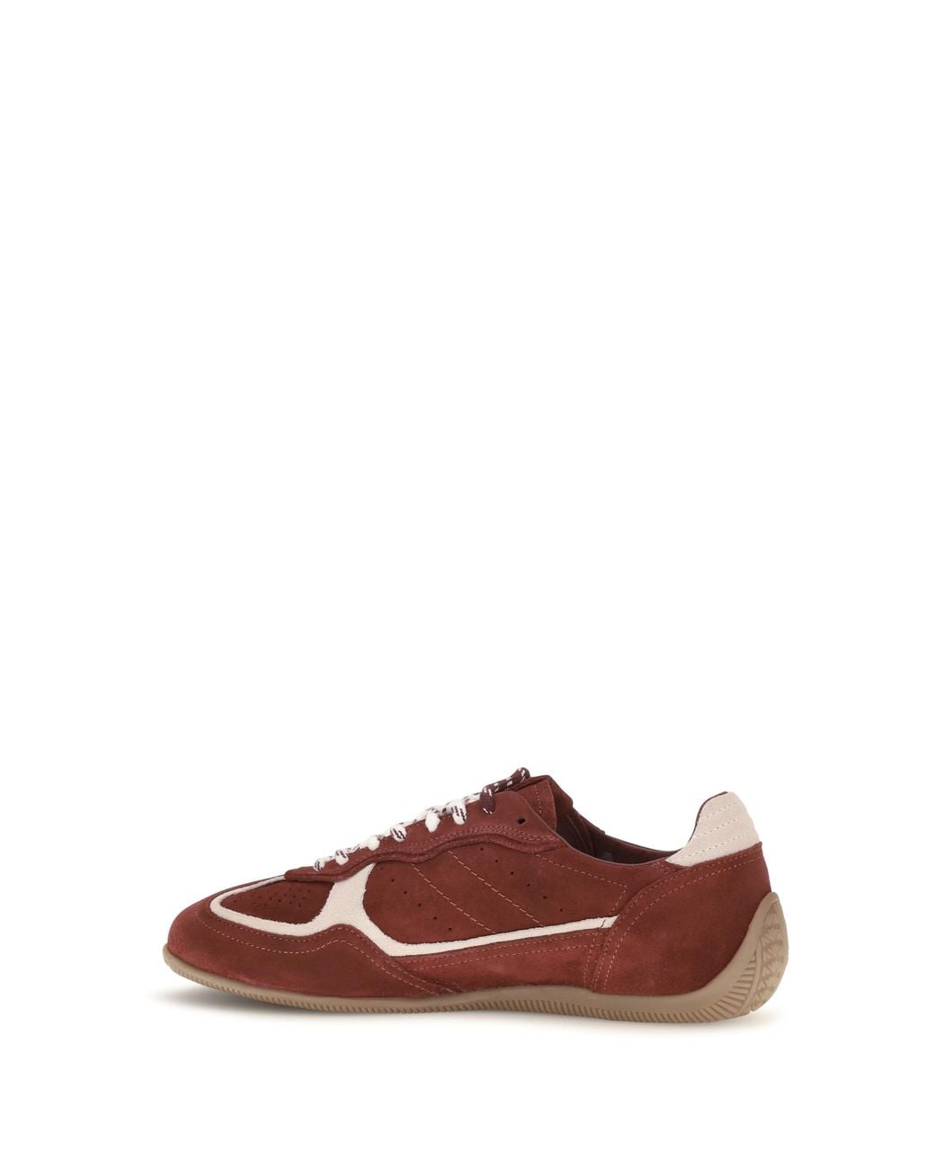 Alohas Brown Tb.91 Suede Leather Sneakers Upper: Suede; Sole: Rubber