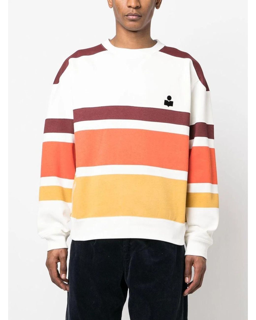 Isabel Marant Orange Meyoan Crewneck for men