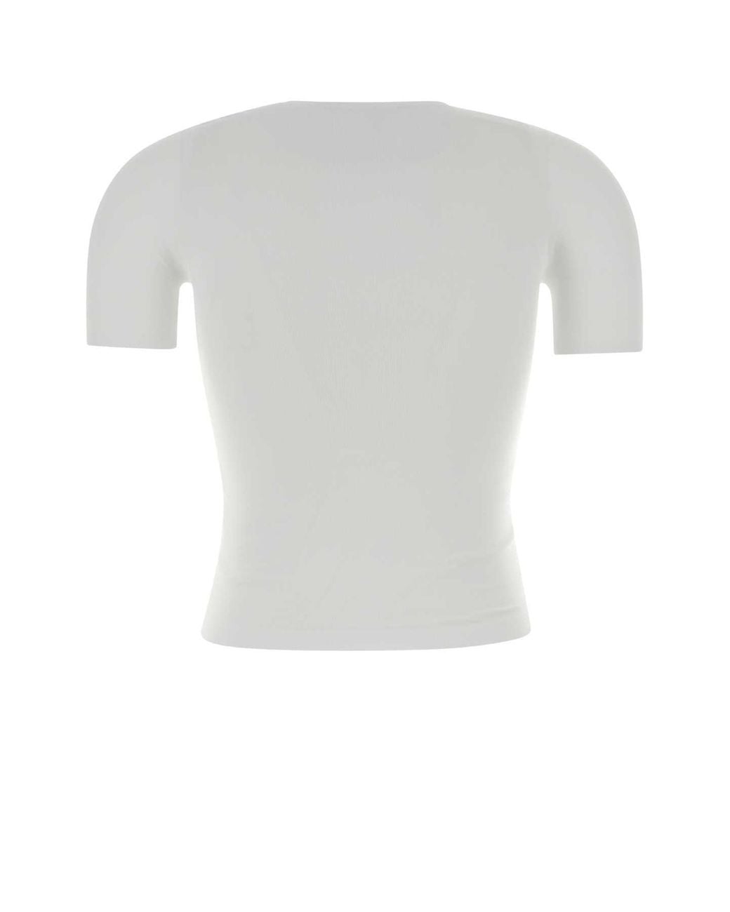 Gucci White Jersey T-Shirt