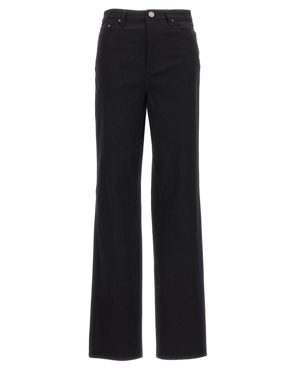 ROTATE BIRGER CHRISTENSEN Black Twill High Rise' Jeans