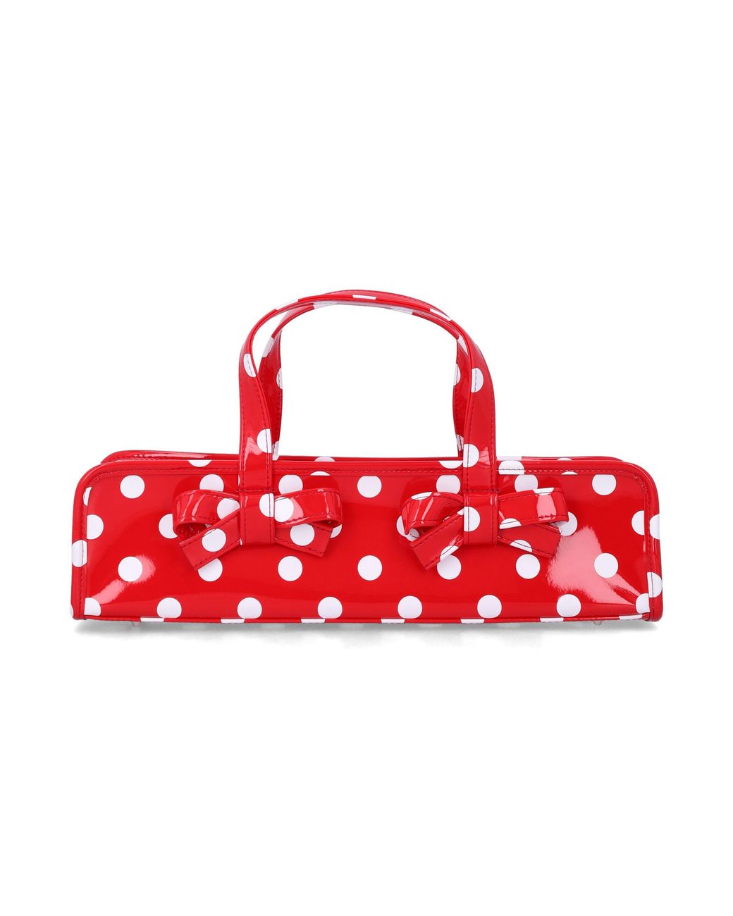 Comme des Garçons Red Girl Polka-Dot Bag