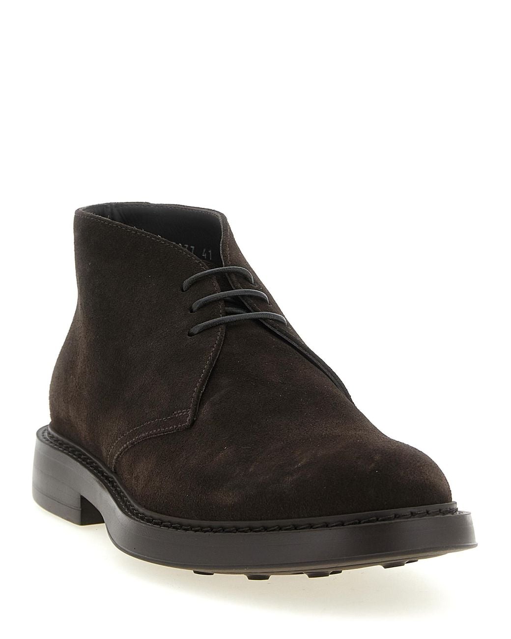 Doucal's Black 'Chukka' Ankle Boots for men
