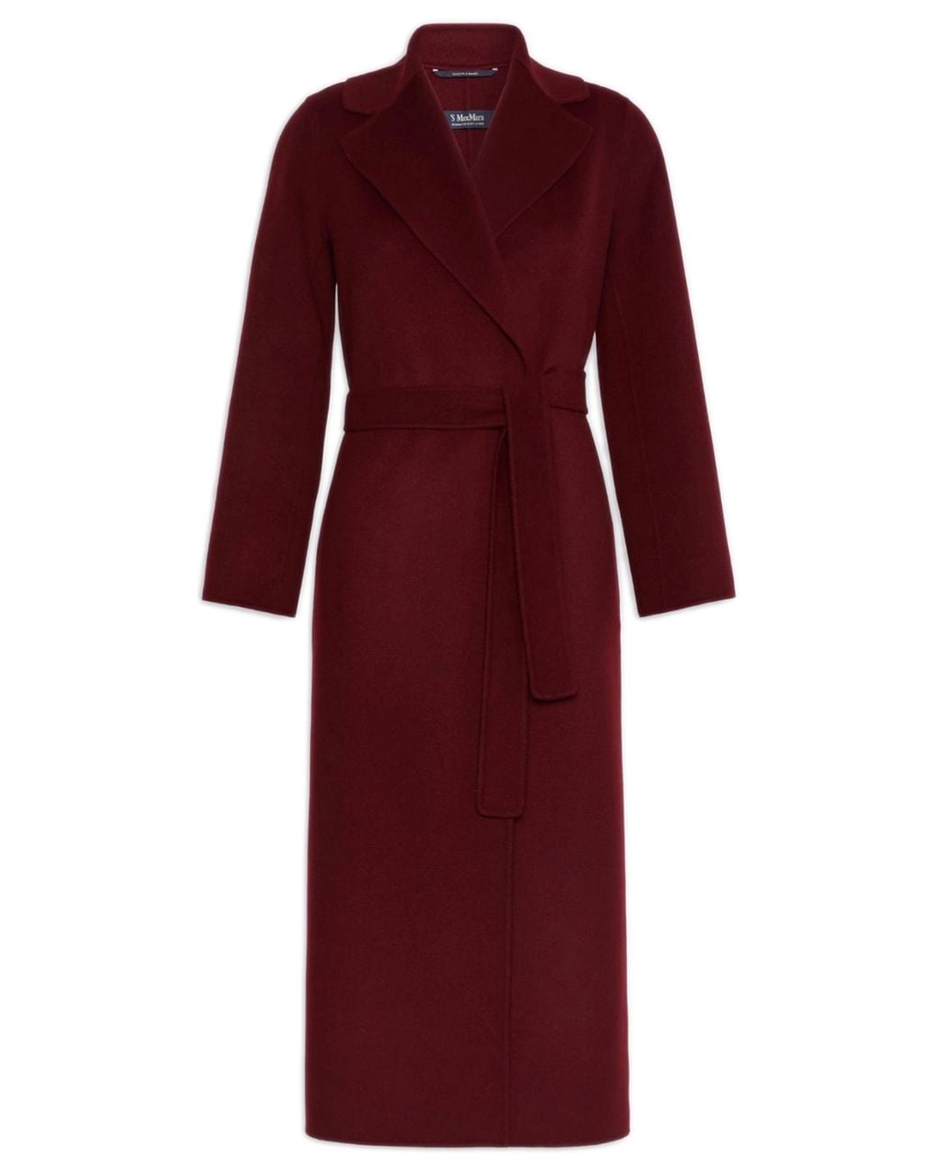 Max Mara Red S Max Mara Poldo Virgin Wool Coat