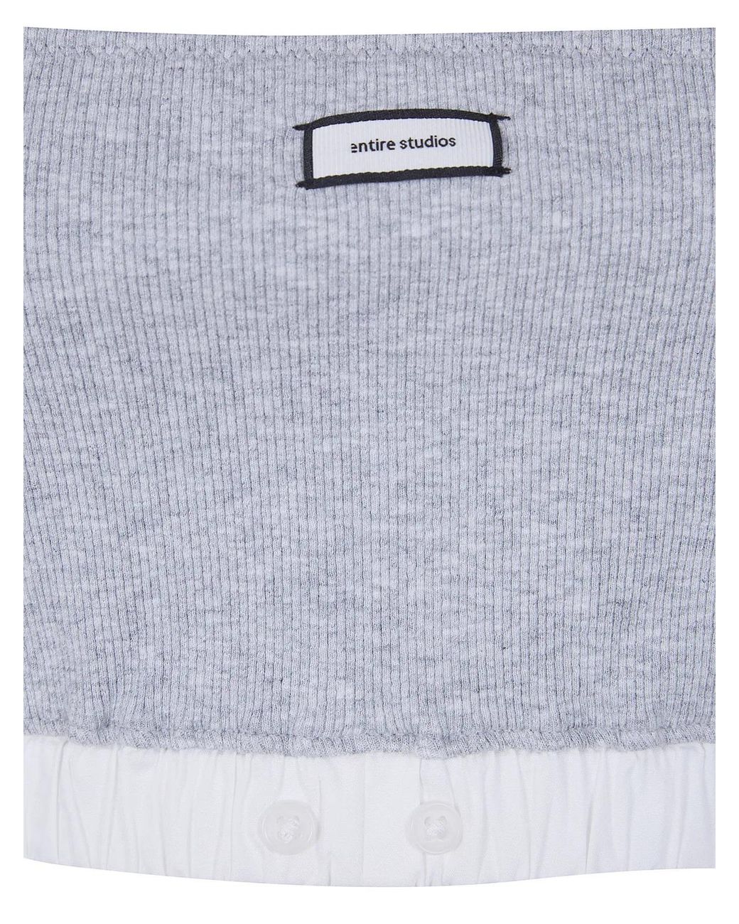 Entire studios White "Lounge" Bra