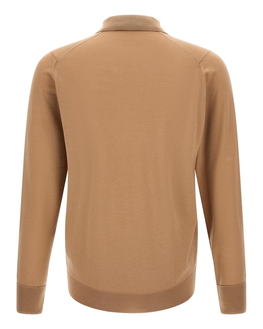 John Smedley Brown 'Dorset' Polo Shirt for men