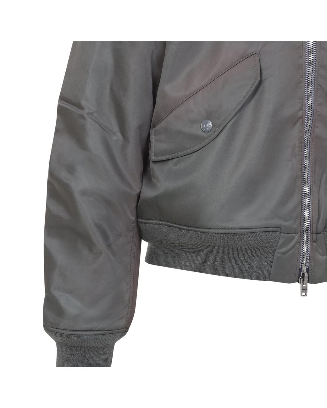 Acne Gray Stone Bomber Jacket for men