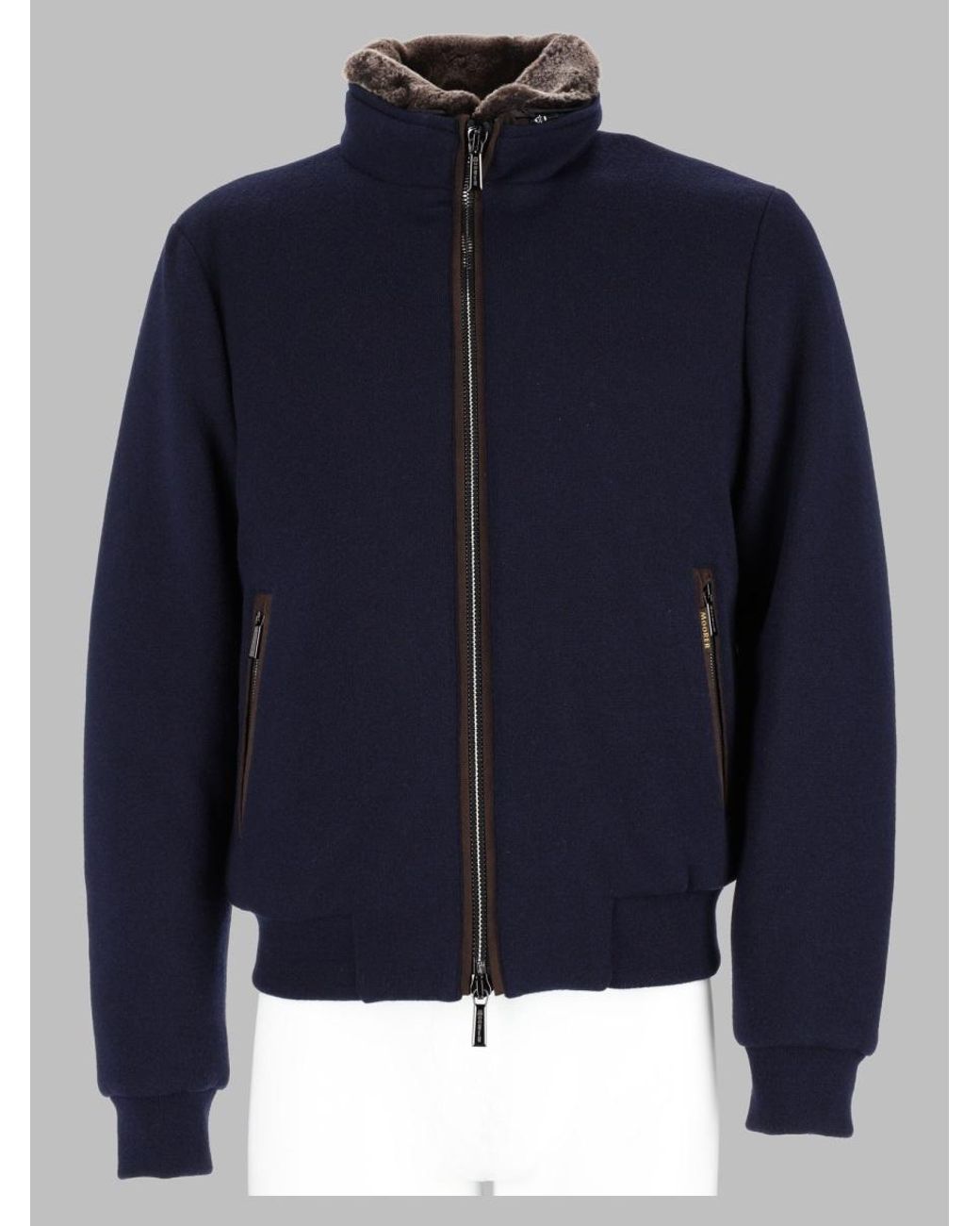 Moorer Blue Giacca "Bellati" for men