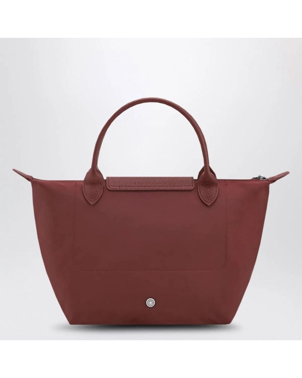 Longchamp Red Le Pliage One Mini Bordeaux Bag