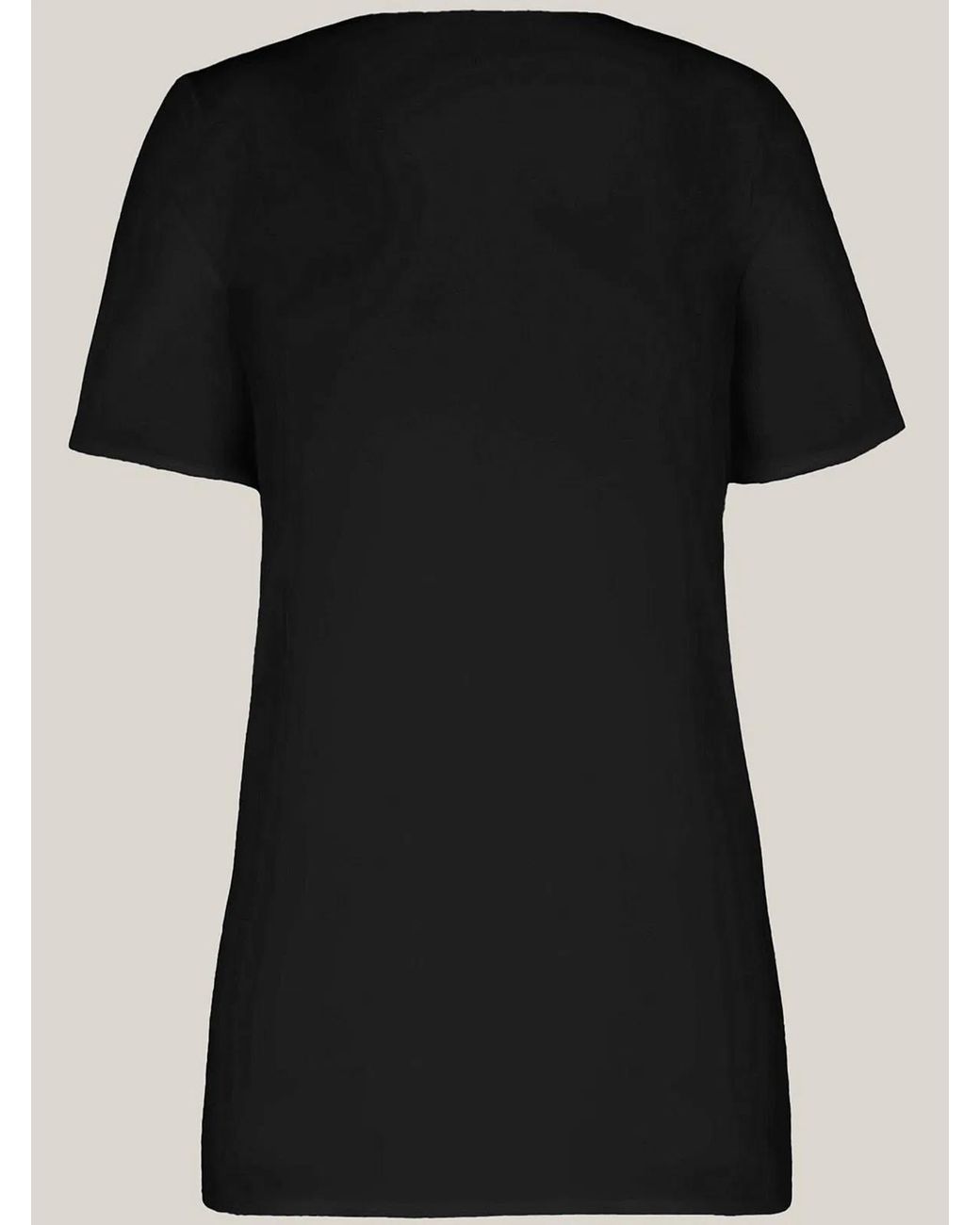 Wolford Black Pure Top Short Sleeves