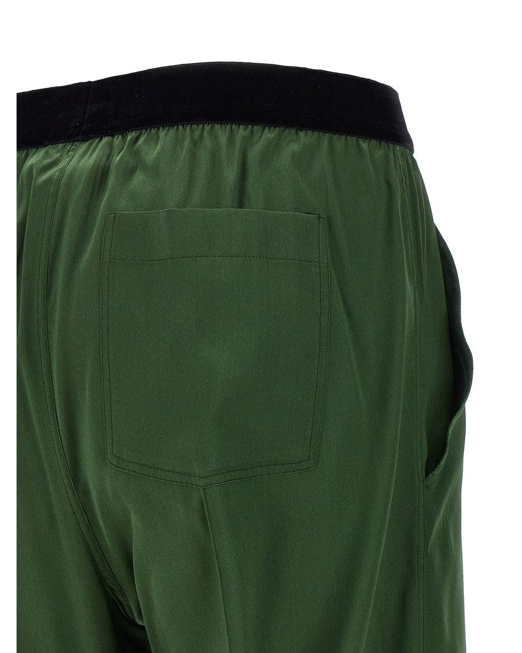 Tom Ford Green Silk Pants