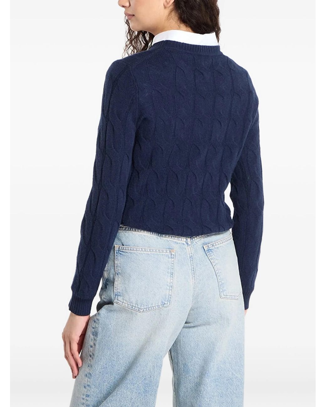 Tommy Hilfiger Blue Wool Sweater