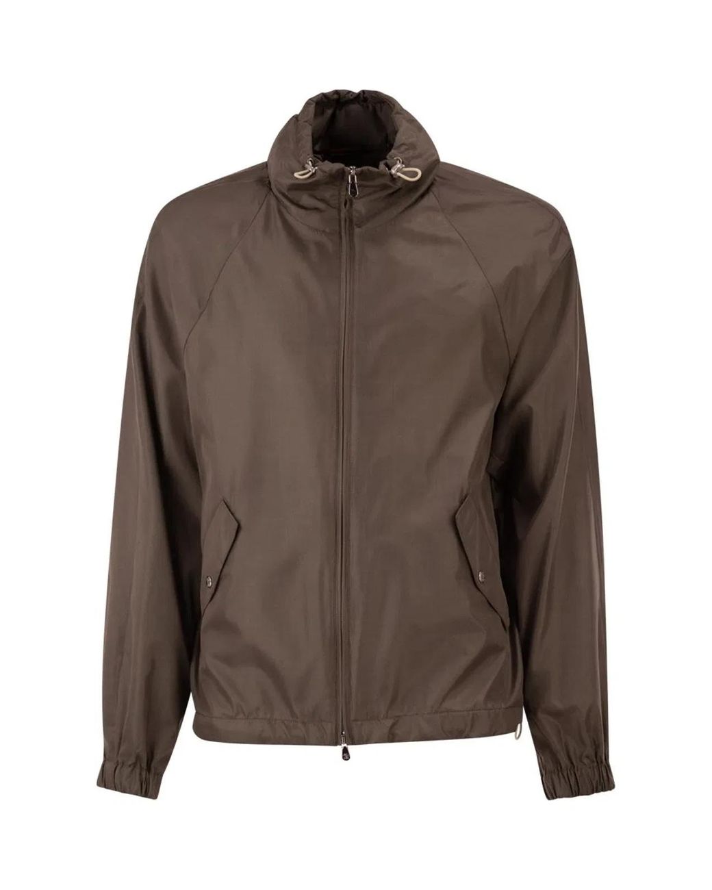 Brunello Cucinelli Brown Unlined Jacket for men