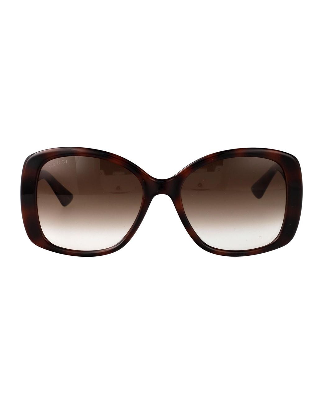 Gucci Brown Acetate Havana Sunglasses