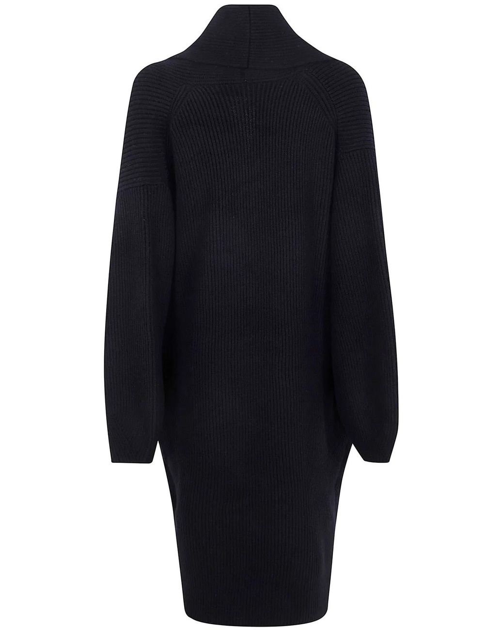 Totême  Black "Long Shawl Lapel" Cardigan