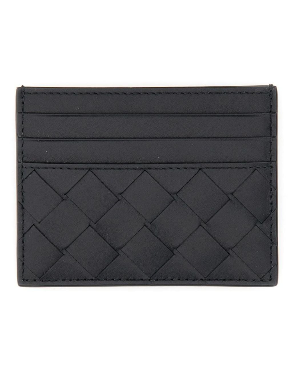 Bottega Veneta Black Portacarte for men