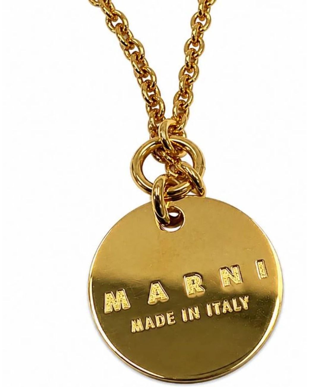 Marni White Brass Jewelry