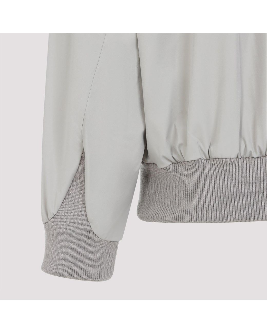 Fear Of God Natural Nylon And Polyester Jacket With High Collar And Zip for men