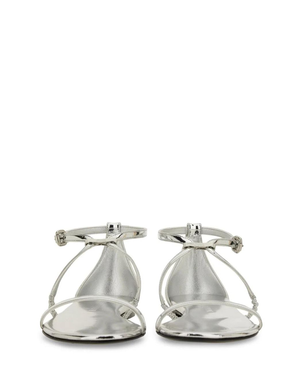 McQueen White Strappy Sandal