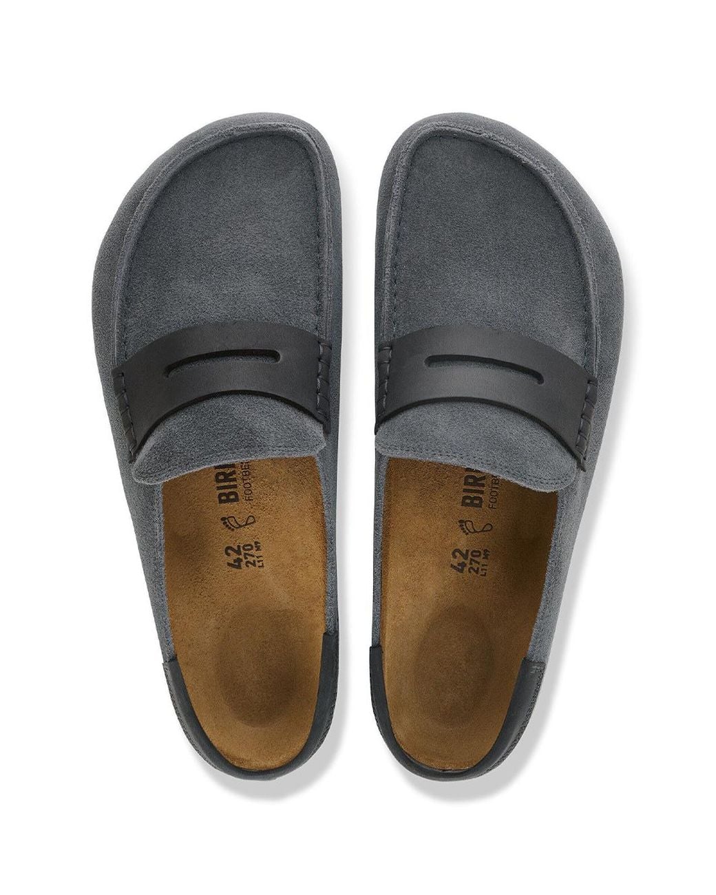 Birkenstock Gray Naples Wrapped