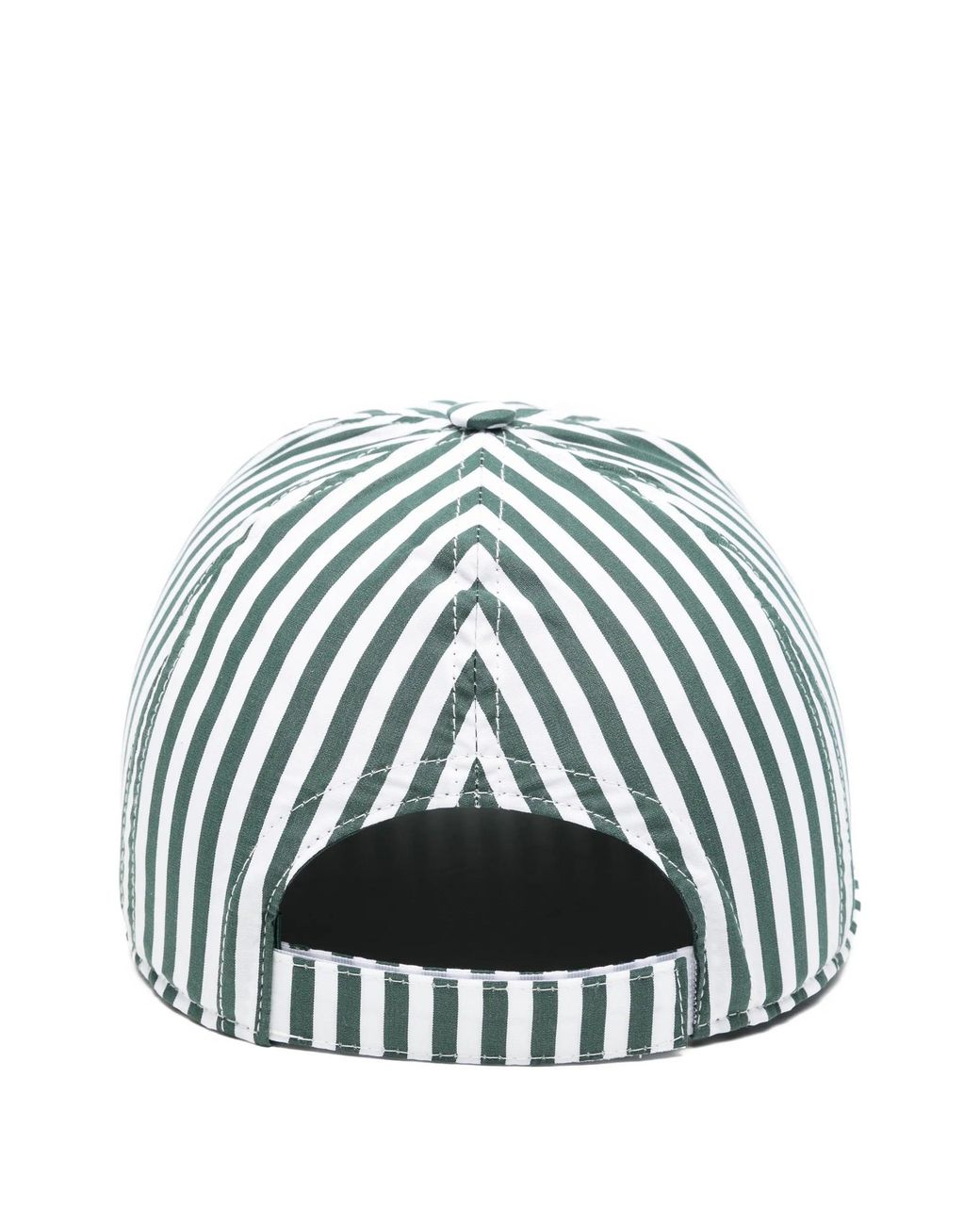 Herno White Cotton Baseball Cap Rombo for men