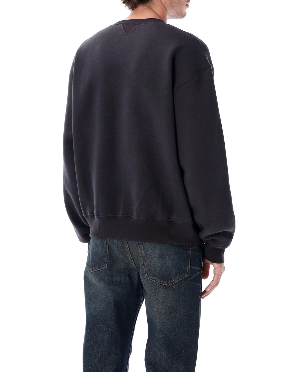 Our Legacy Blue Cotton Wool Relaxed Sweatshirt for men
