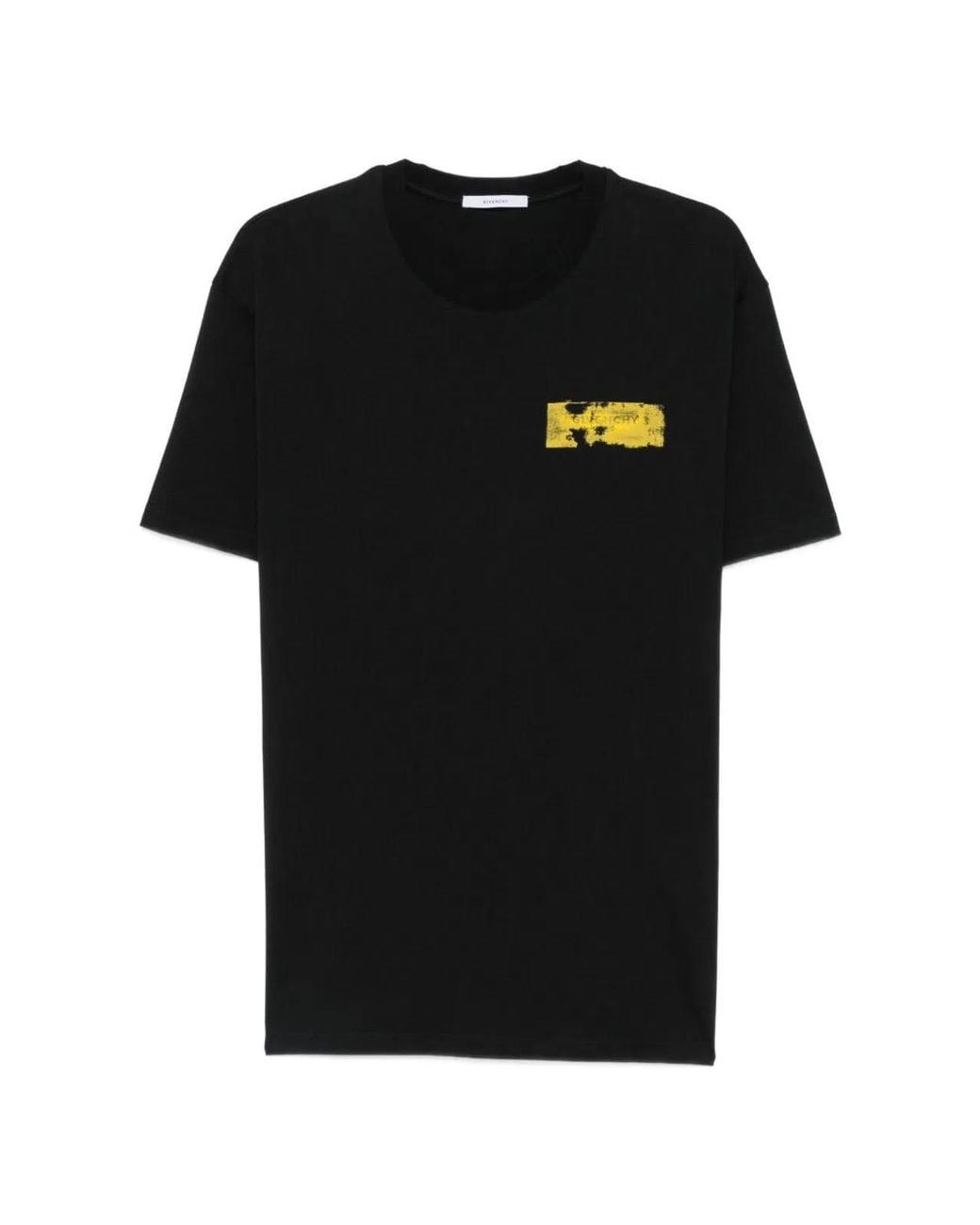Givenchy Black Cotton T-Shirt for men