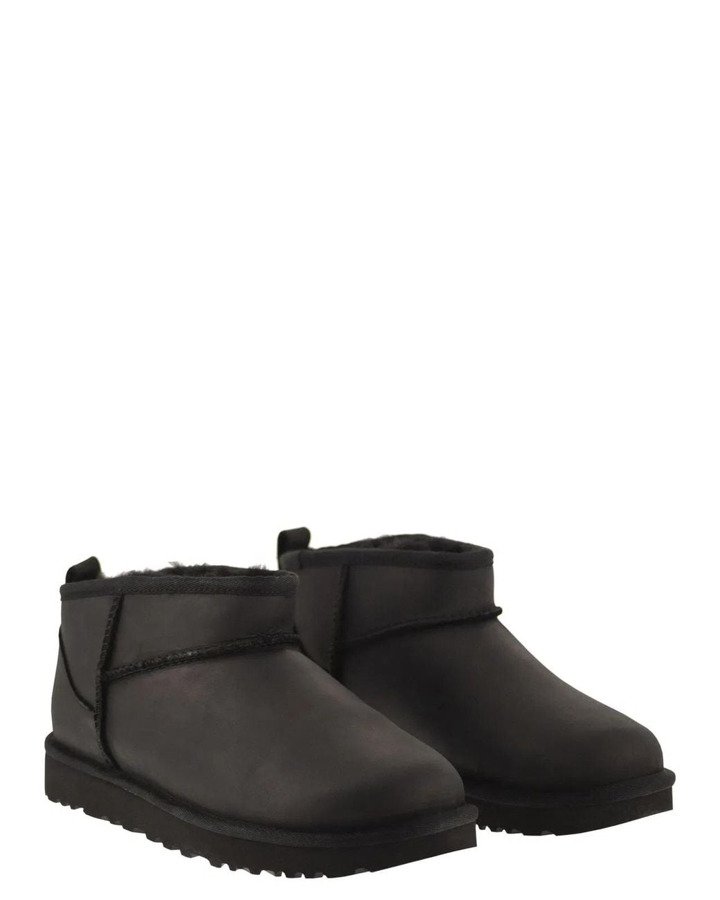 Ugg Black Classic Ultra Mini