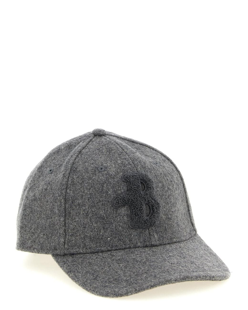Ballantyne Gray Monogram Patch Cap for men