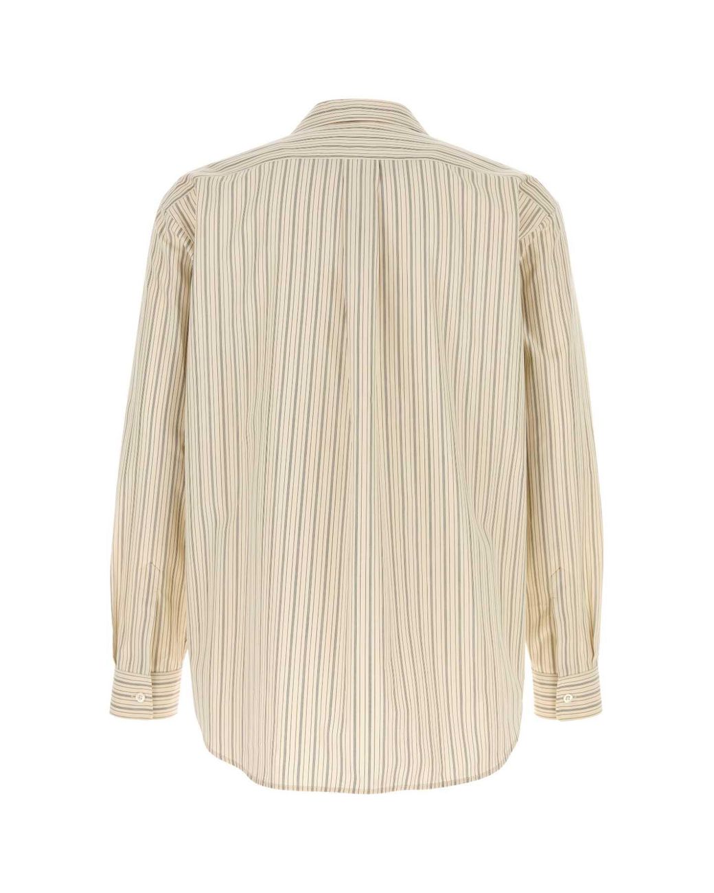 The Row Natural Embroidered Poplin Vanja Shirt for men