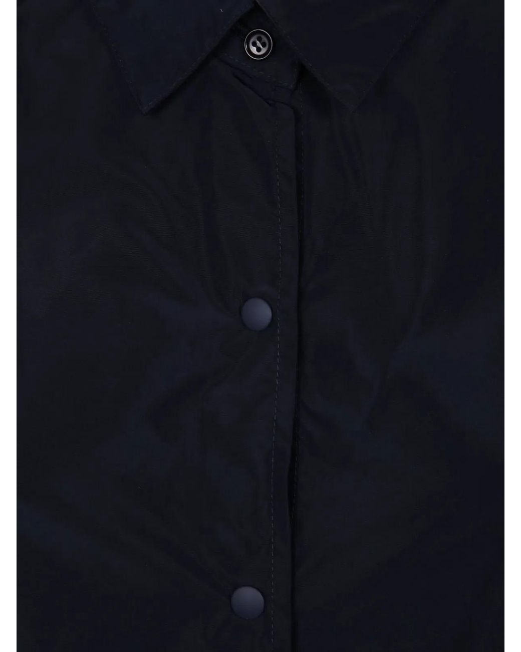 Aspesi Blue Polyester Shirt
