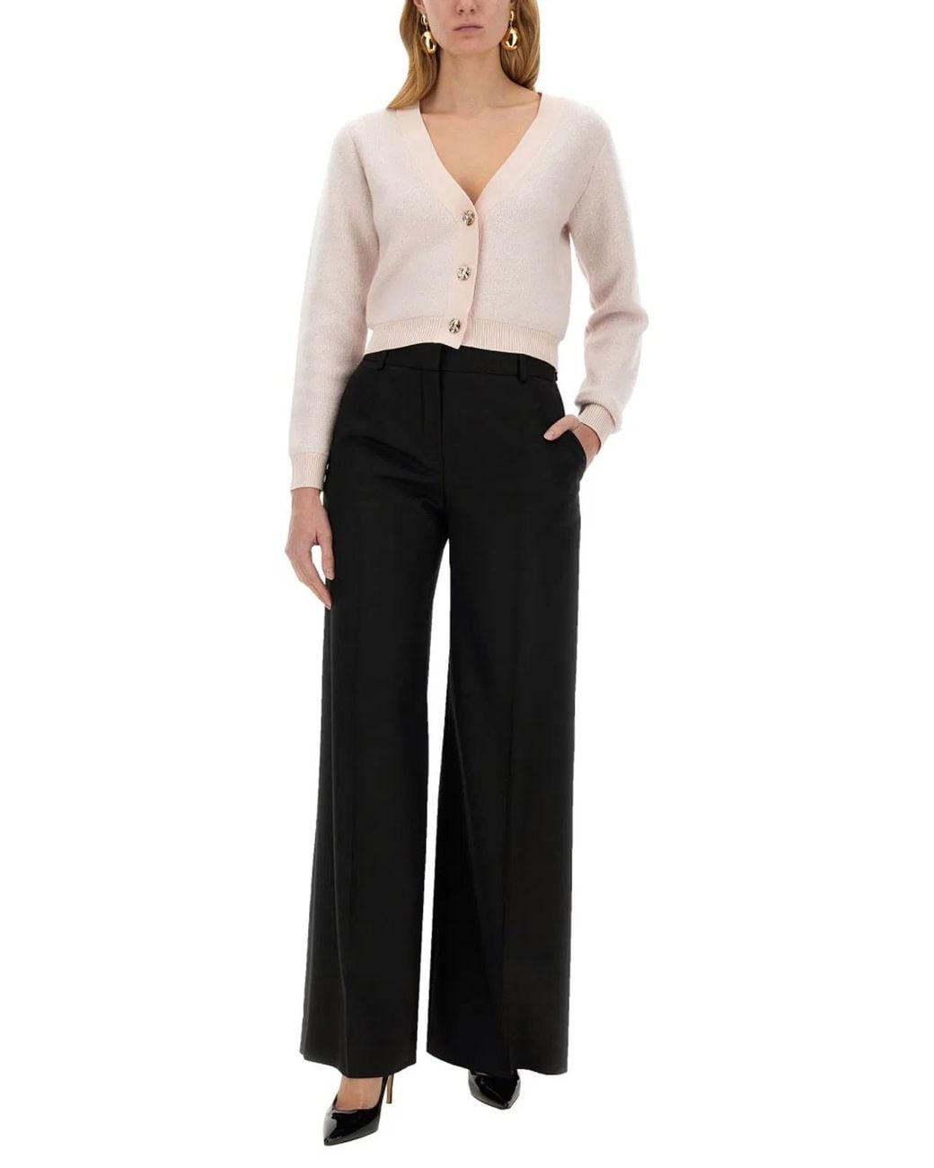 Nina Ricci White Mohair Cardigan