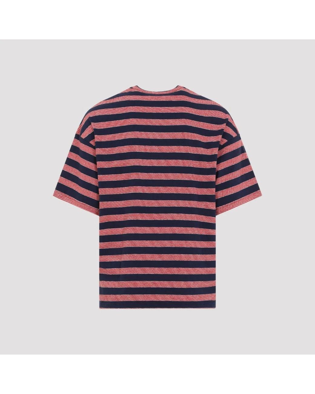 Jil Sander Purple Flag Cotton T- Shirt for men