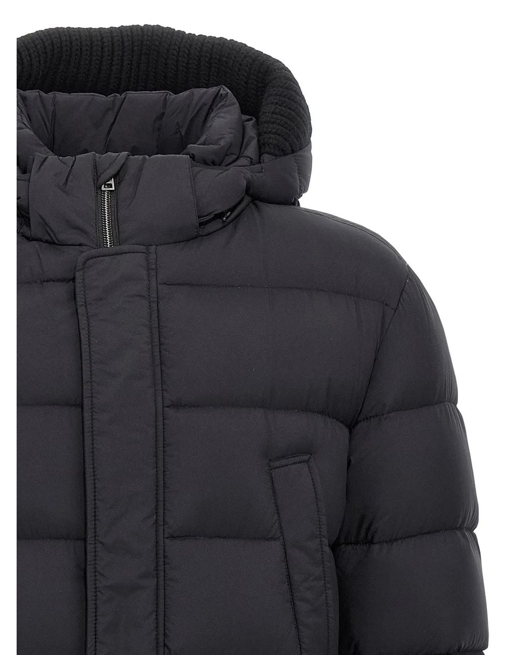 Herno Blue 'Il Parka' Down Jacket for men