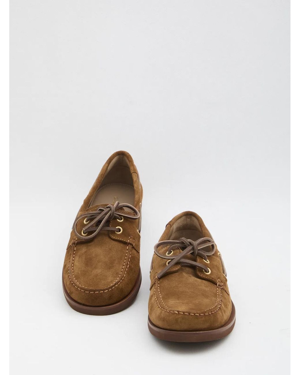 Gianvito Rossi Brown Vandée Loafers