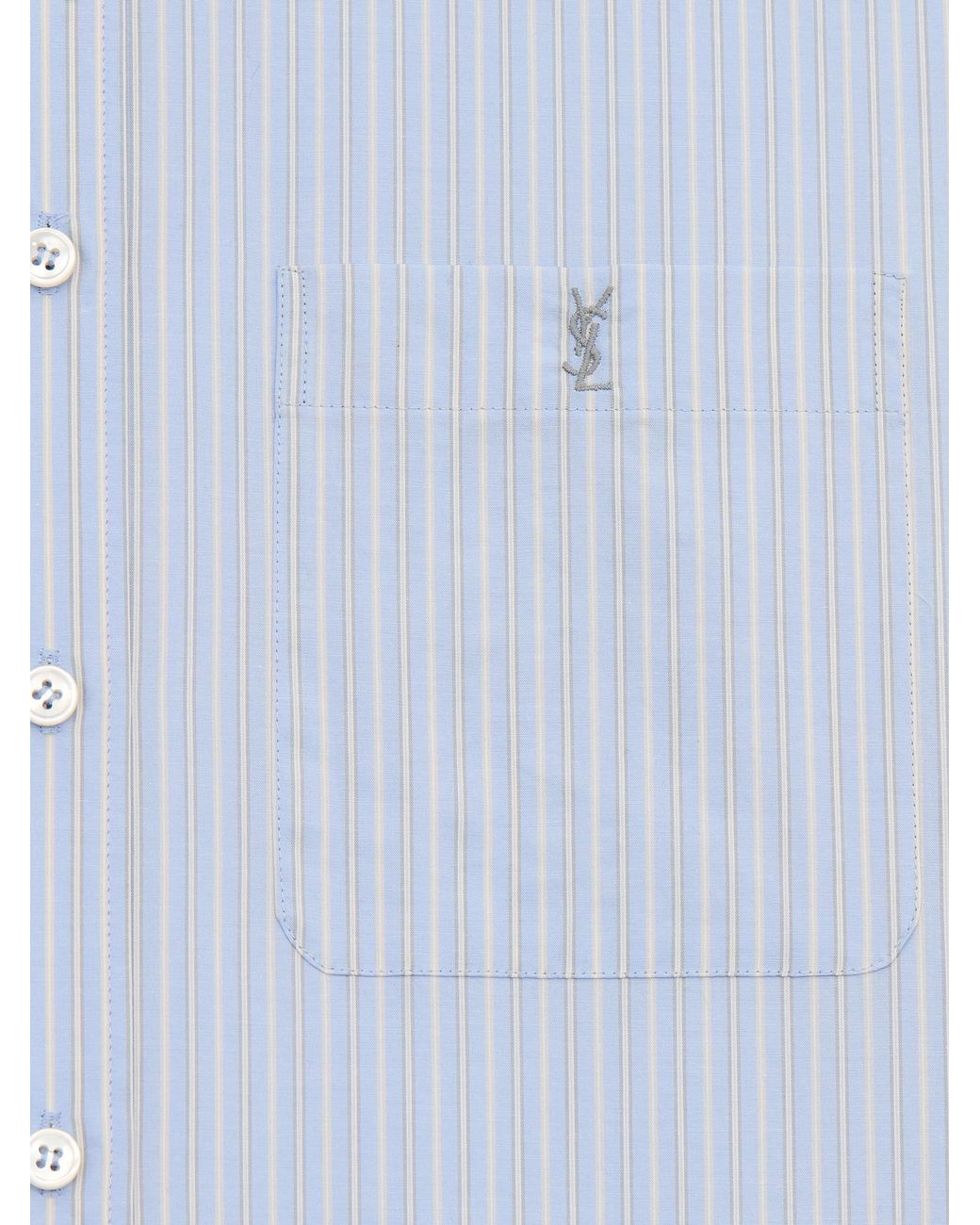 Saint Laurent Blue Shirts