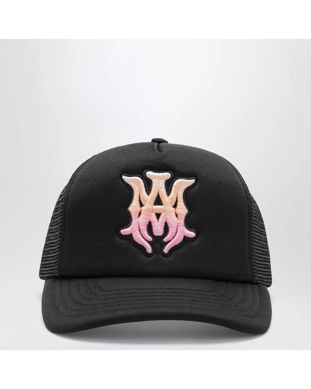 Amiri Black Ma Surf Foam Trucker Cap for men