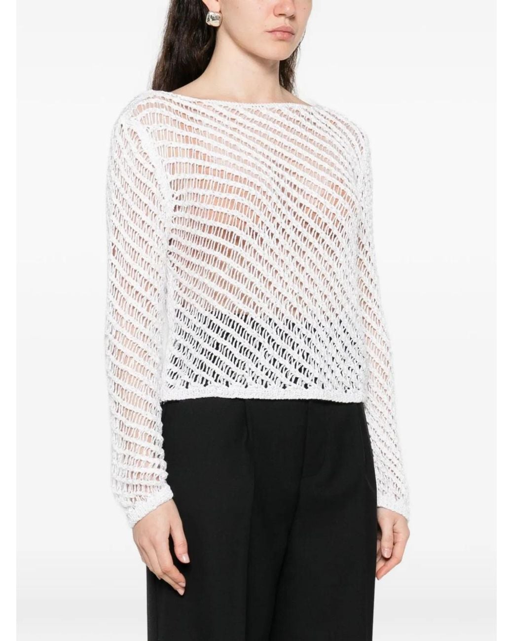 Pinko White Sweater