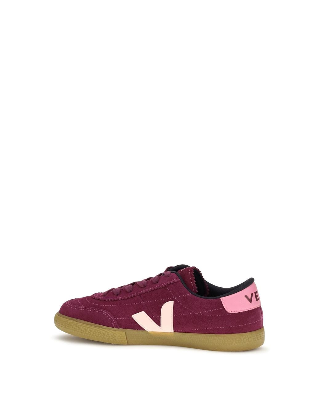 Veja Purple Panenka Suede Sneakers Magenta_Petal_Malibu Upper: Suede; Sole: Rubber
