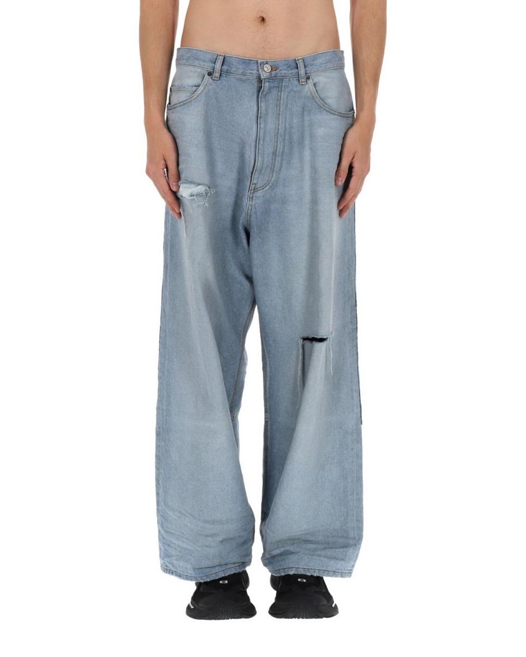 Balenciaga Blue Jeans "Minimal" for men