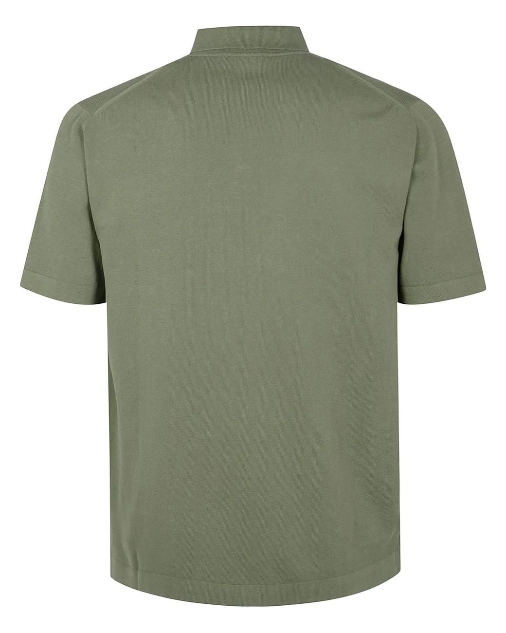 Dondup Green Cotton Polo Shirt for men