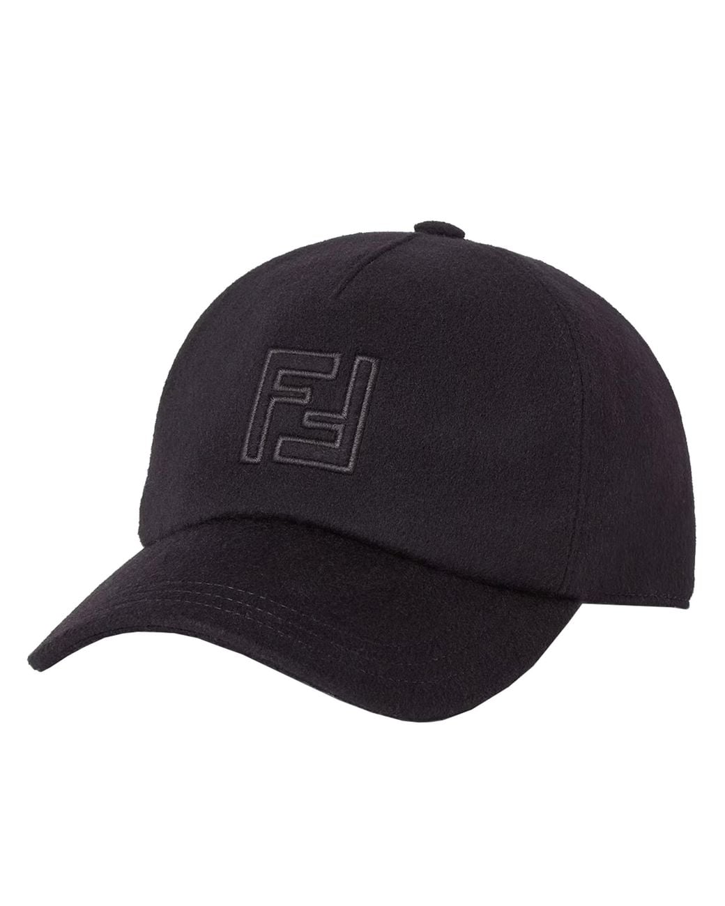Fendi Blue Wool Cap