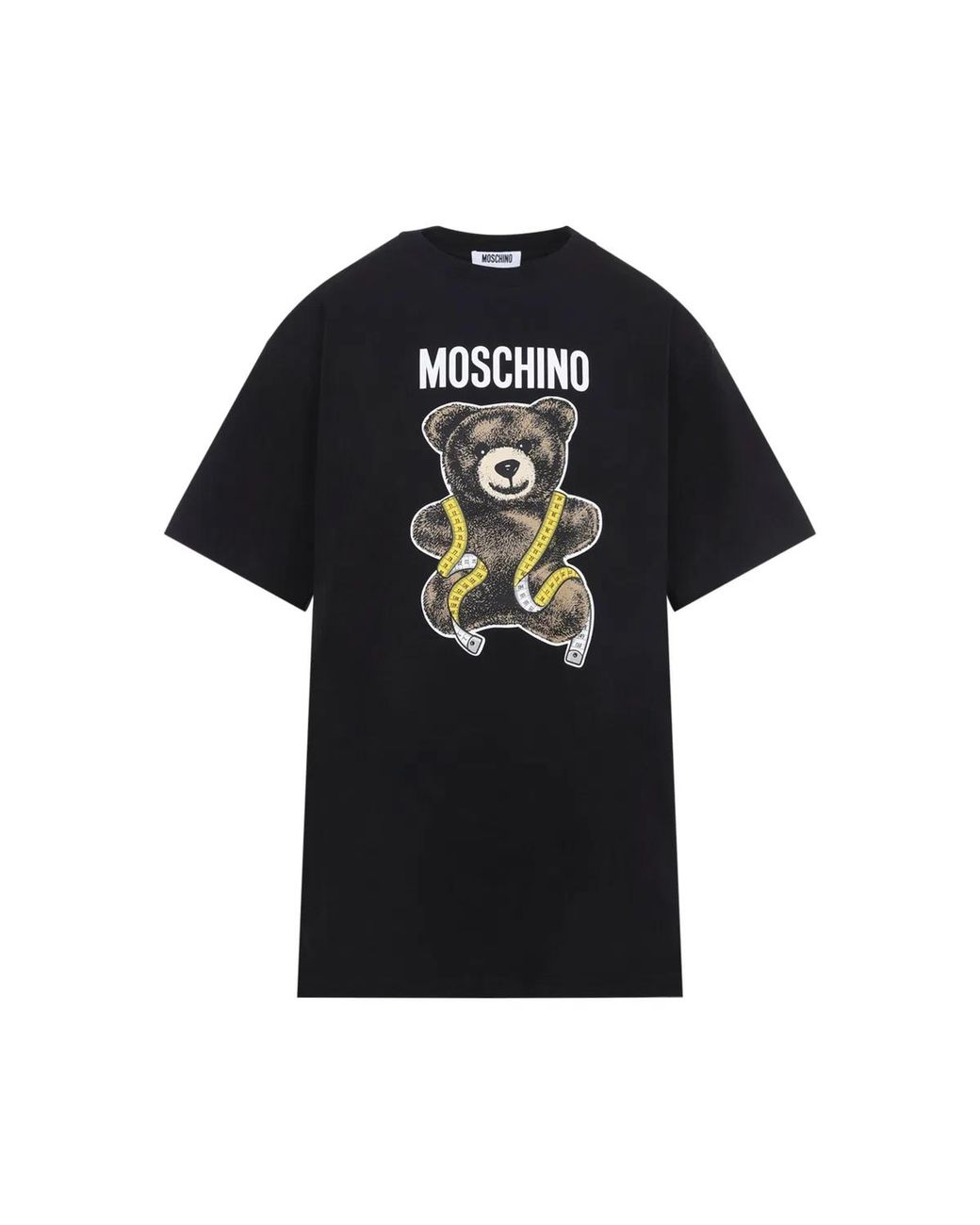 Moschino Couture Black Oversized Teddy Tee