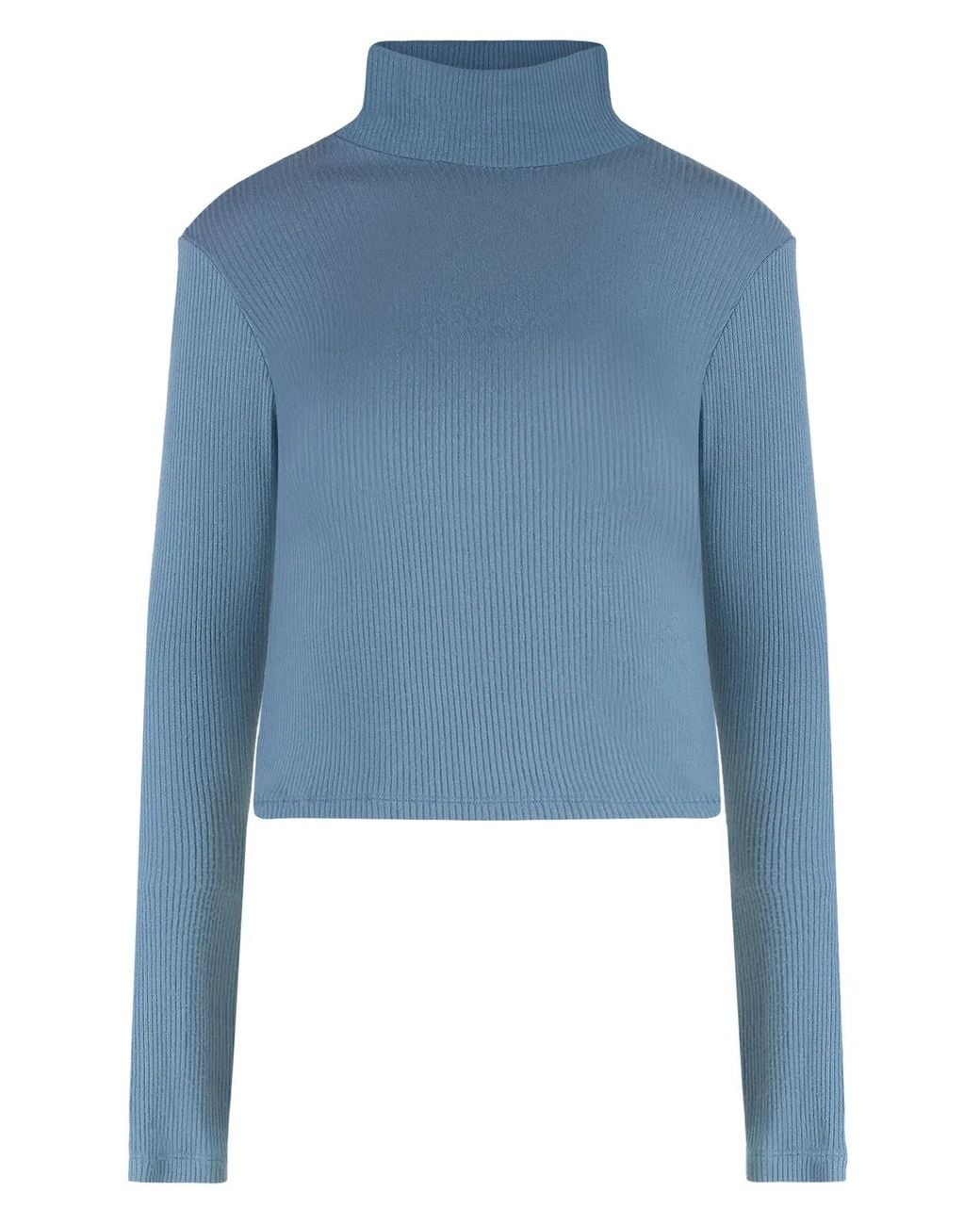 SABLYN Blue Hailey Turtleneck Sweater