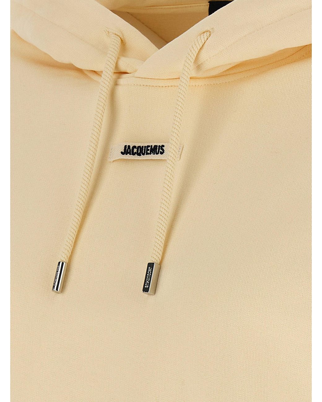 Jacquemus Natural 'Le Hoodie Gros-Grain' Hoodie