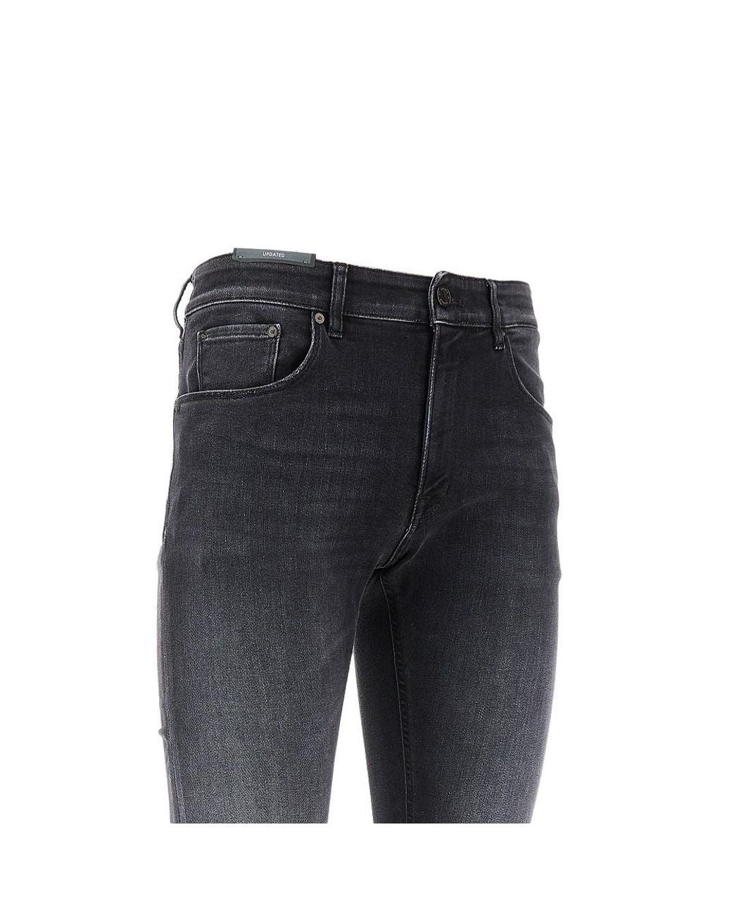 PT Torino Blue Jazz Stretch Denim Jeans for men