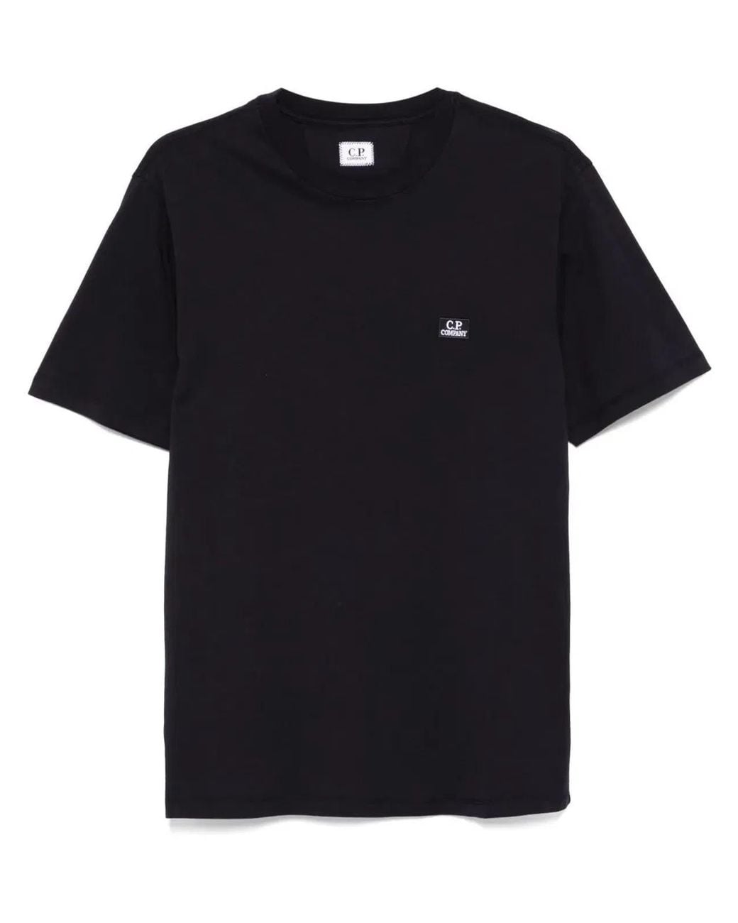 C P Company Black C.P.Company Short Sleeve T Shirt for men