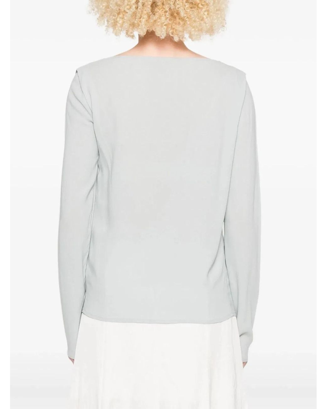 Ermanno Scervino White Viscose Elastane Top