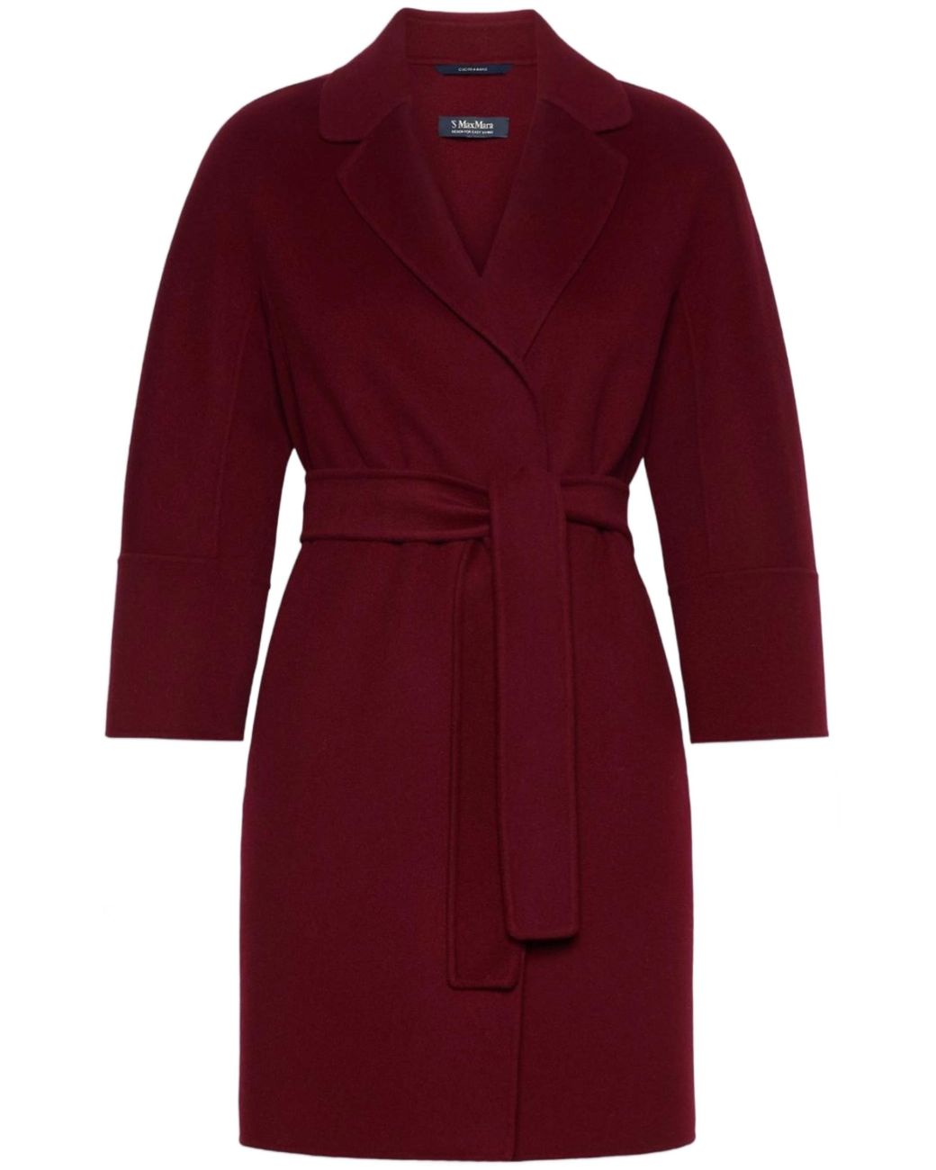 Max Mara Red S Max Mara Arona Short Coat