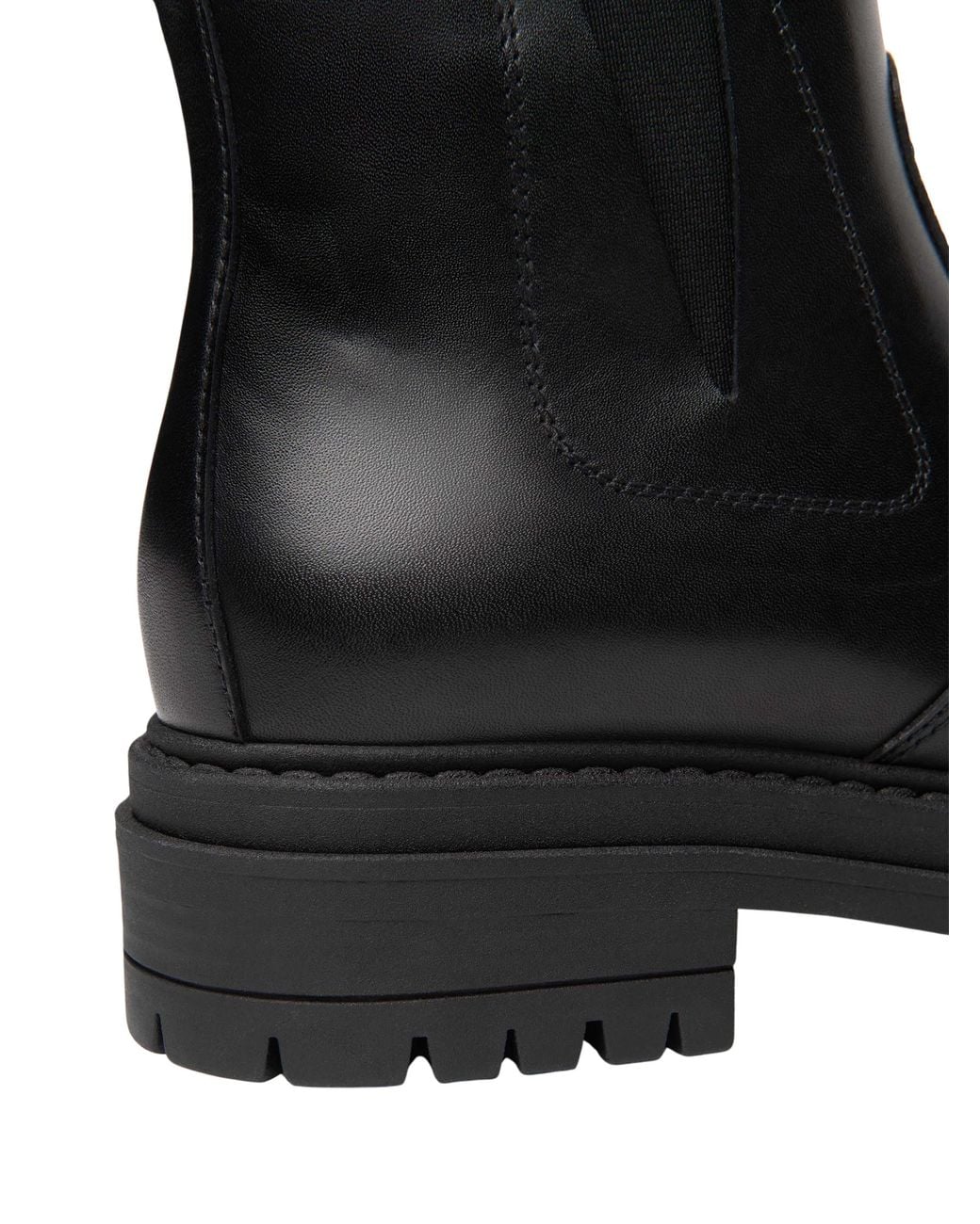 Nero Giardini Black Leather Chelsea Boots